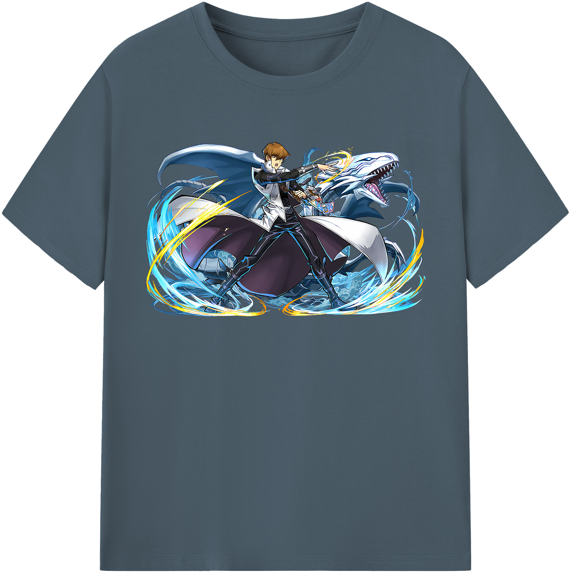 （画像用） 遊☆戯☆王 Yu-Gi-Oh! 綿100％半袖Tシャツ（フロントプリント）
